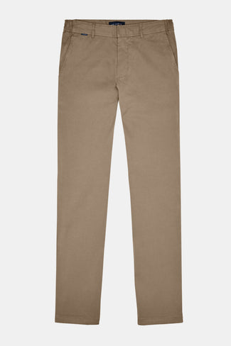 Jones * The Coolerdays brown heavy stretch cotton men's trousers | MR MARVIS